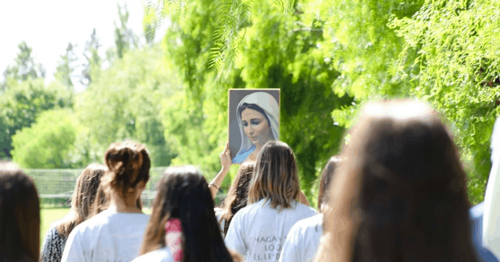 Imagen de la Virgen María de Medjugorje